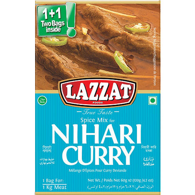 Lazzat Nihari Masala 120g (Pack of 6)