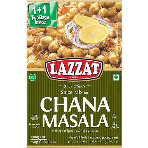 Lazzat Chana Masala 100g (Pack of 6)