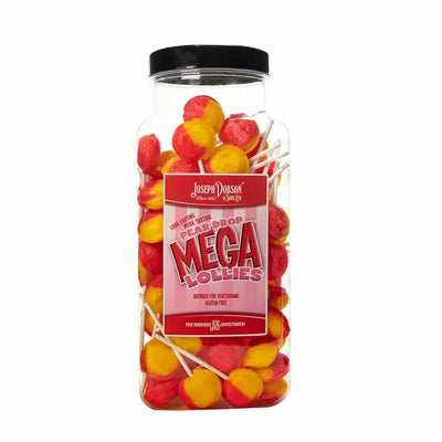 Dobsons Pear Drop Mega Lollies 1.9kg (Pack of 1)