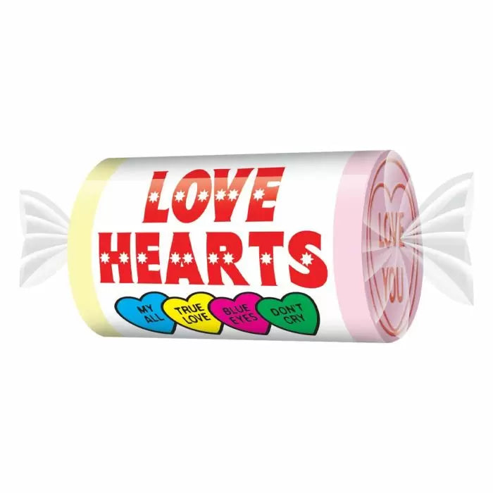 Swizzels Love Hearts Mini Rolls 100g Bag