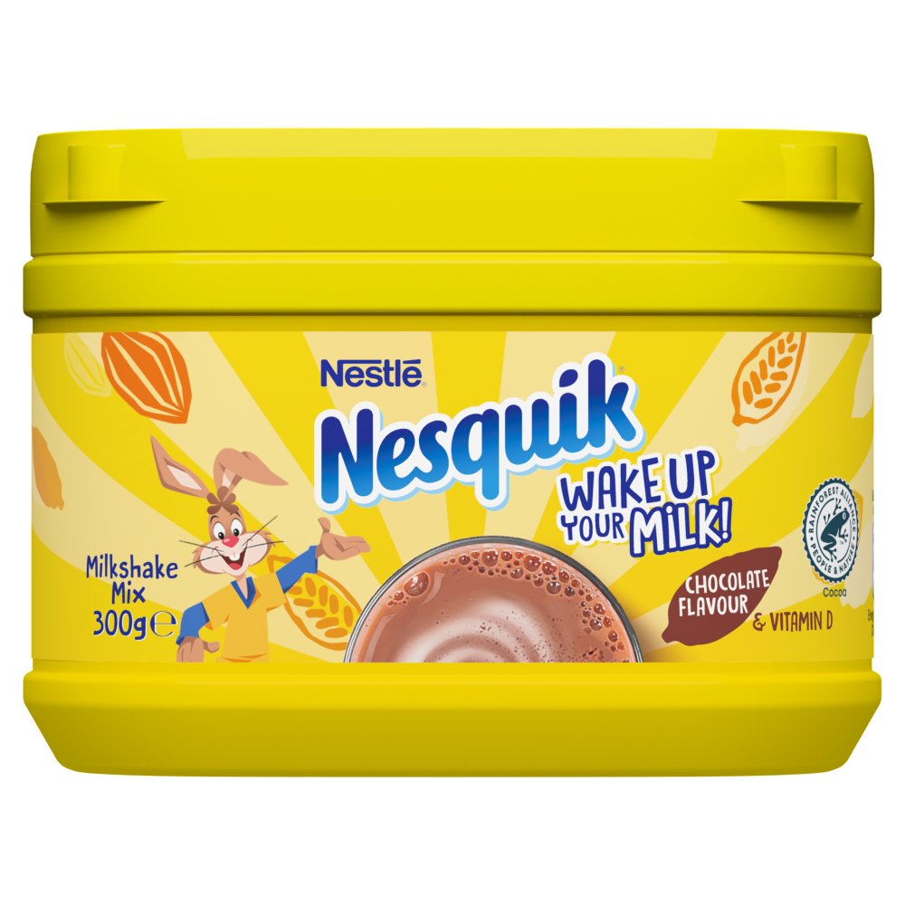 Nesquik® Chocolate Milkshake Powder 300g Tub (Pack of 10)