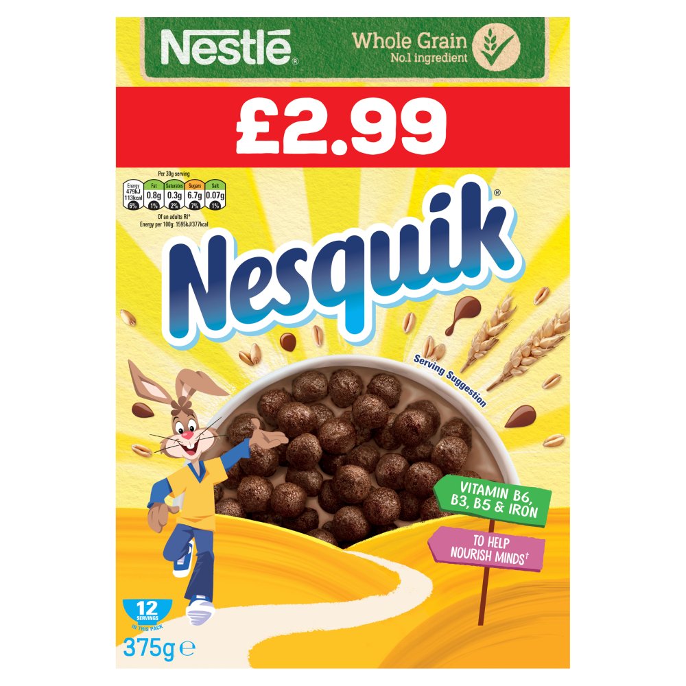 Nesquik 375g (Pack of 6)