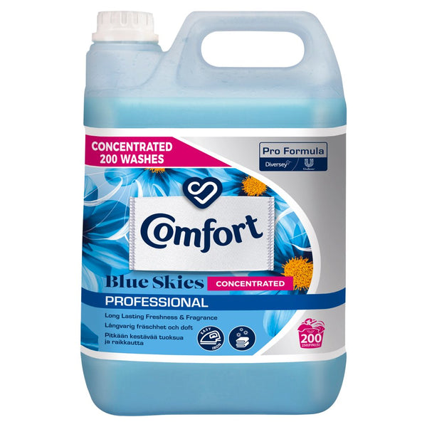 Comfort Professional Formula Blue Skies Concentrated Fabric Softener 5L (Pack of 2)