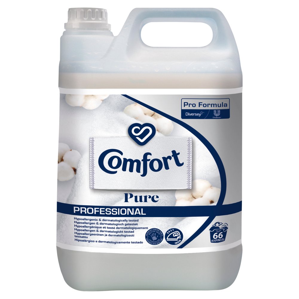 Comfort Professional Formula Pure Fabric Softener 5L (Pack of 2)