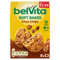 Belvita Breakfast Biscuits Soft Bakes Choc Chips 250g (Pack of 6)