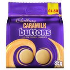 Cadbury Caramilk Golden Caramel Buttons Chocolate Bag 85g (Pack of 10)