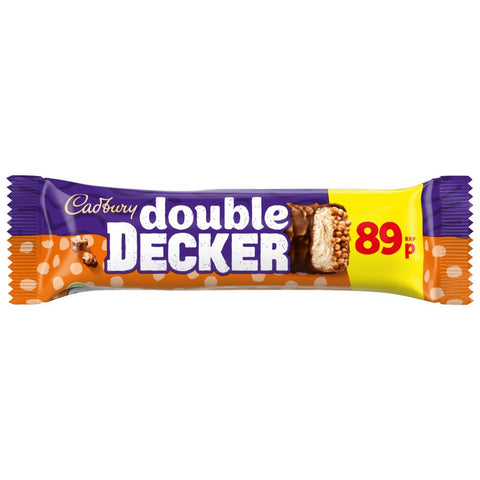 Cadbury Double Decker Chocolate Bar 54.5g (Pack of 48)