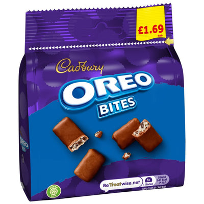 Cadbury Oreo Bites Chocolate Bag 85g (Pack of 10)