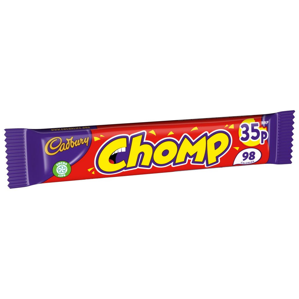 Cadbury Chomp Chocolate Bar 21g (Pack of 60)