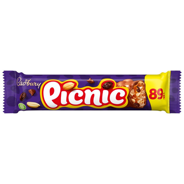 Cadbury Picnic Chocolate Bar 48.4g (Pack of 36)