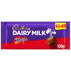 Cadbury Dairy Milk Daim Chocolate Bar 120g (Pack of 18)