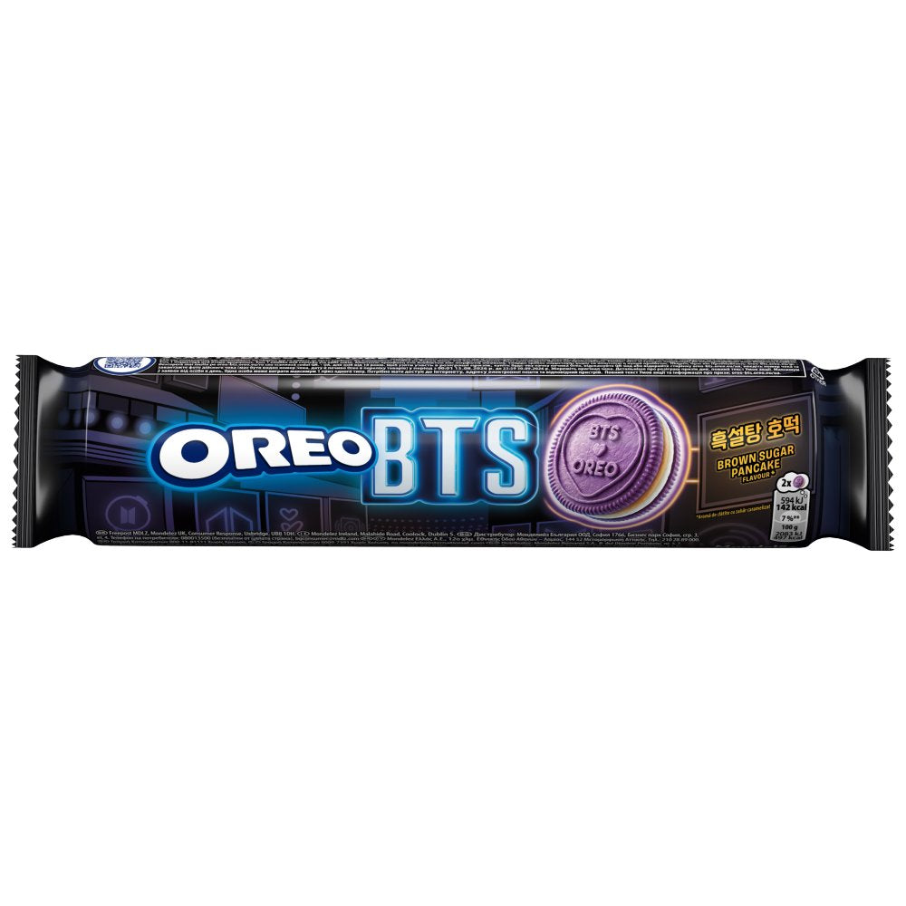 OREO BTS Brown Sugar Pancake Cocoa Sandwich Biscuit Pack 157 g (Pack of 16)