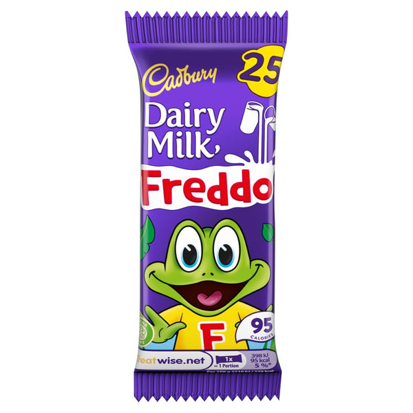 Cadbury Dairy Milk Freddo Chocolate Bar 18g (Pack of 60)