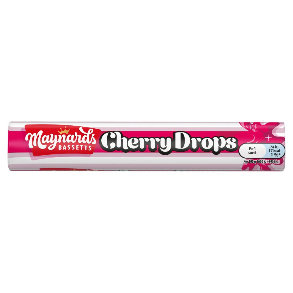 Maynards Bassetts Cherry Drops 45g (Pack of 40)