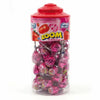 Vidal Mega Zoom Strawberry Lollipops Jar 1.5kg (Pack of 1)
