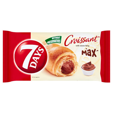 7 Days Croissant with Cocoa Filling Mах 80g (Pack of 1)