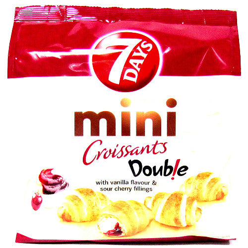 7Days Double Cherry Vanilla Croissant 185g (Pack of 1)