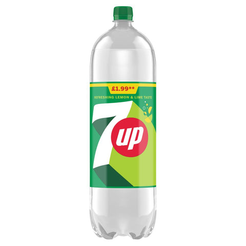 7UP Regular Lemon & Lime Bottle 2L (Pack of 6)