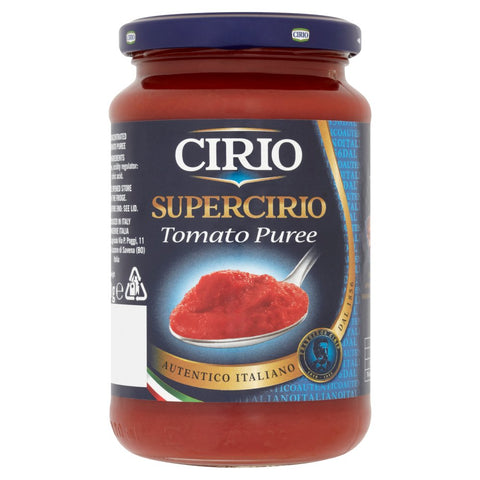 Cirio Supercirio Tomato Puree 350g (Pack of 12)