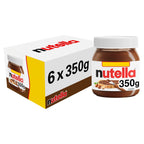 NUTELLA® Hazelnut spread with cocoa 350g (Pack of 6)