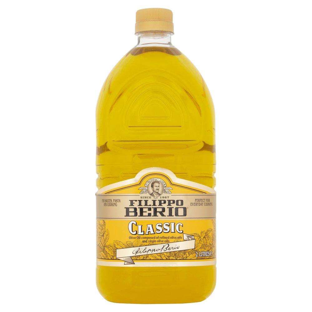 Filippo Berio Classic Olive Oil 2 Litres (Pack of 1)