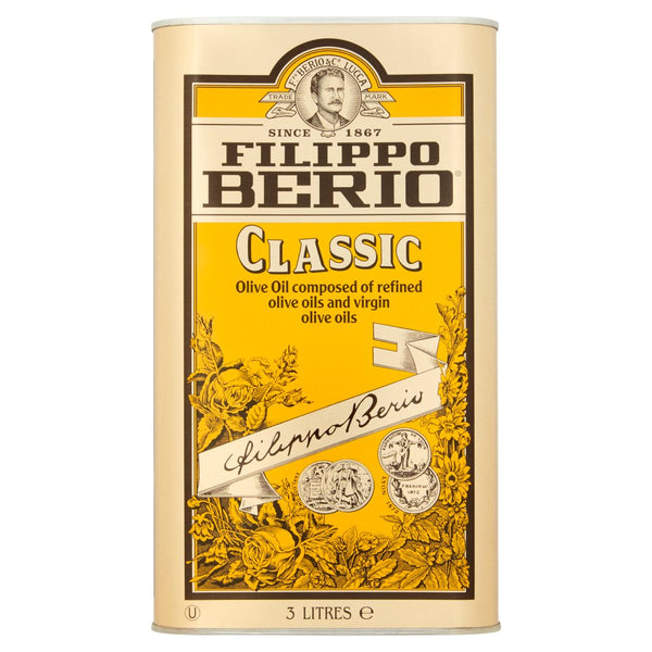 Filippo Berio Classic Olive Oil 3 Litres (Pack of 1)