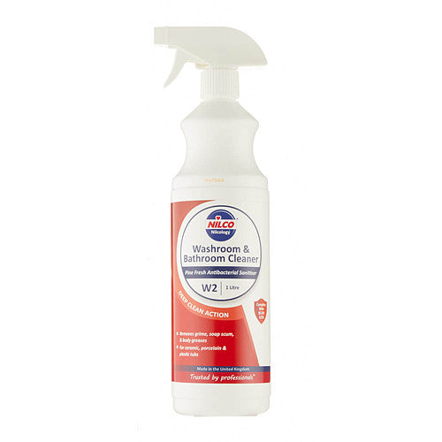 Nilco Professional Washroom & Bathroom Cleaner W2 1 Litre (Pack of 1)