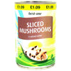 Bestone Sliced Mushrooms 290g (Pack of 6)