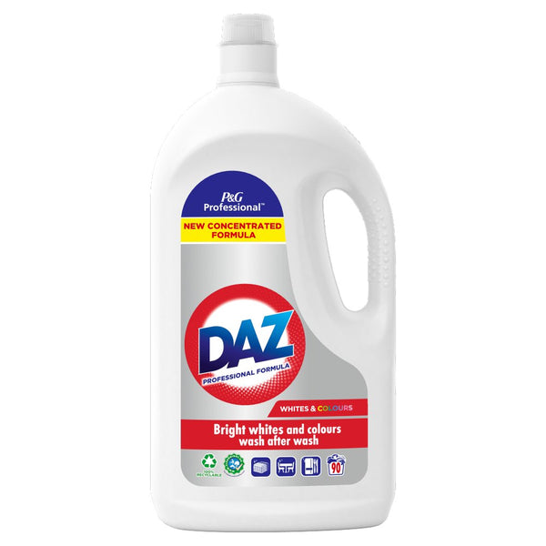 Daz Professional Washing Liquid Laundry Detergent 4.05L (Pack of 3)
