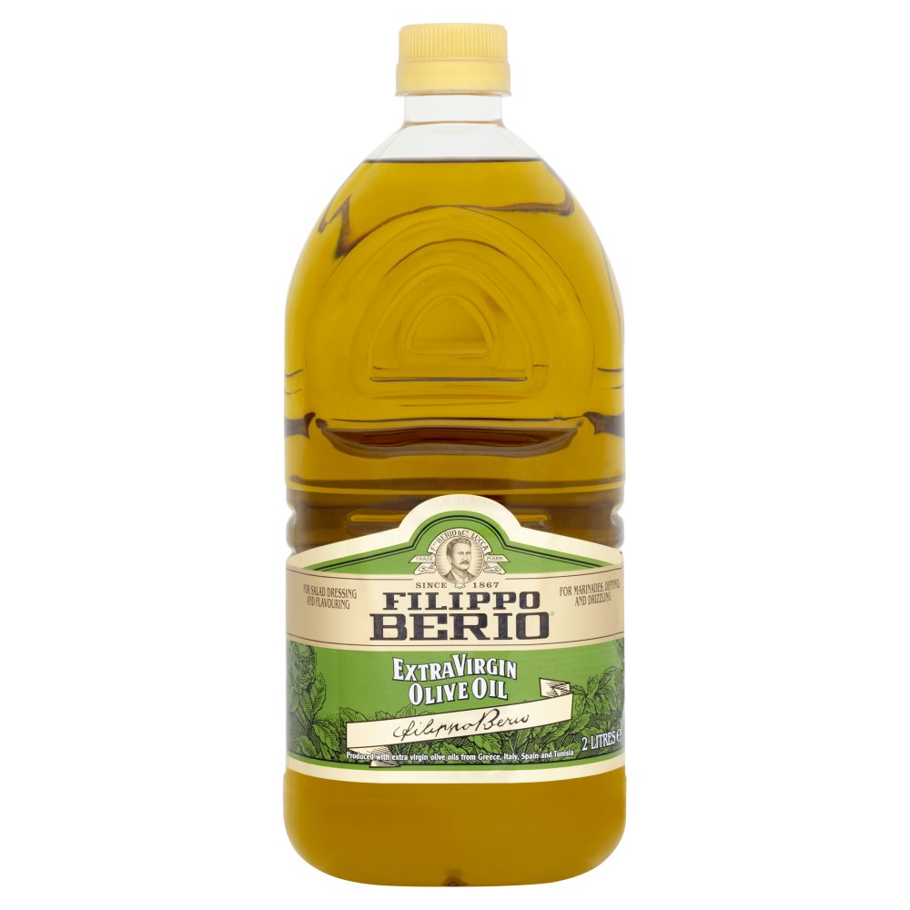Filippo Berio Extra Virgin Olive Oil 2 Litres (Pack of 6)
