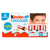 Kinder Chocolate 8 x 12.5g (100g) (Pack of 10)