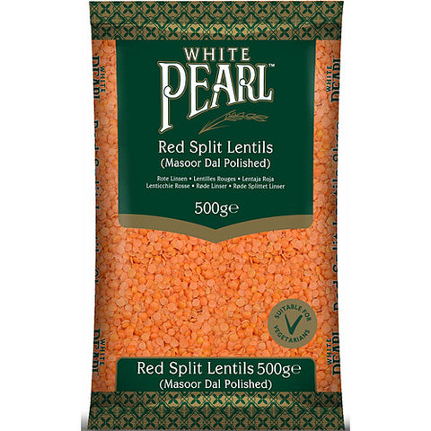 White Pearl Masoor Polished 500g (Pack of 12)
