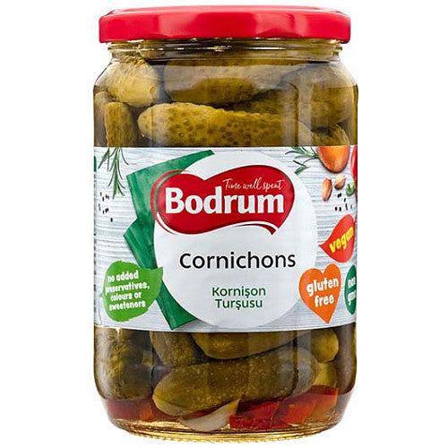Bodrum Cornichion Pickle 720g (Pack of 6)