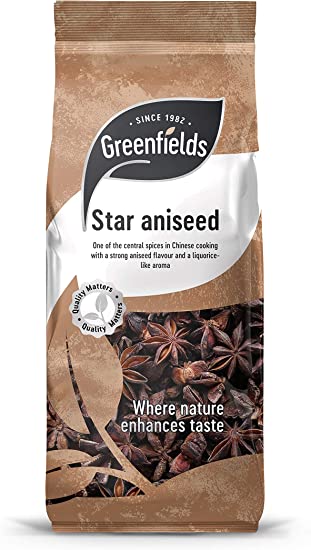 Greenfields Star Aniseed 50g (Pack of 8)