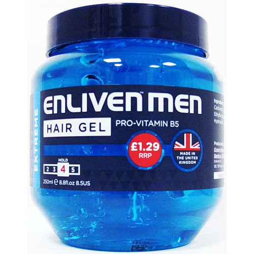 Enliven Hairgel Extreme Hold 250ml (Pack of 6)