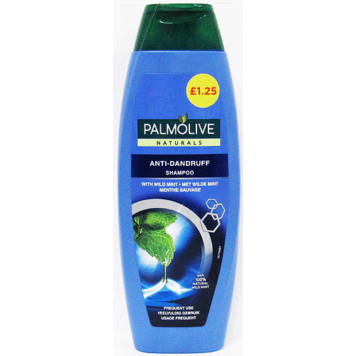 Palmolive Naturals Anti Dandruff Shampoo with Wild Mint 350ml (Pack of 6)