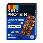 Kind Protein Dark Chocolate Nut Bars 12 x 50g (Pack of 1)