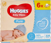 Huggies® Pure Baby 56 Wipes (112g) (Pak of 6)