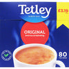 Tetley Decaf 80 Tea Bags 250g (Pack of 6)