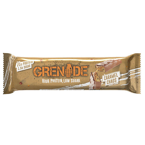 Grenade Caramel Chaos Caramel Flavour 60g (Pack of 12)