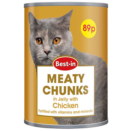 Bestin Cat Food Chicken In Jelly 400gm (Pack of 12)
