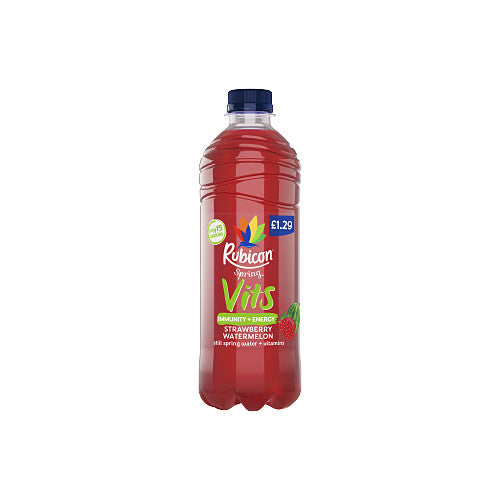 Rubicon Spring Vits Strawberry Watermelon 500ml (Pack of 12)