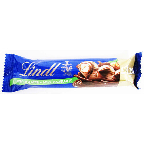 Lindt Milk Hazlenut 35g (Pack of 18)
