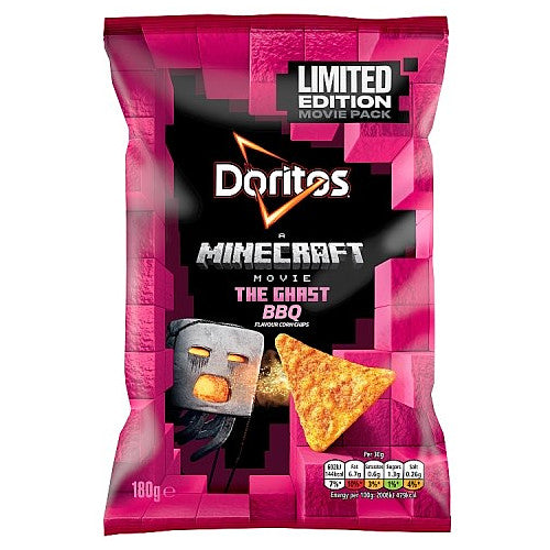 Doritos Sweet BBQ Tortilla Chips Sharing Bag Crisps 180g (Pack of 12)