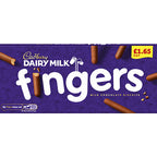Cadbury Dairy Milk Fingers 114g (Pack of 12)