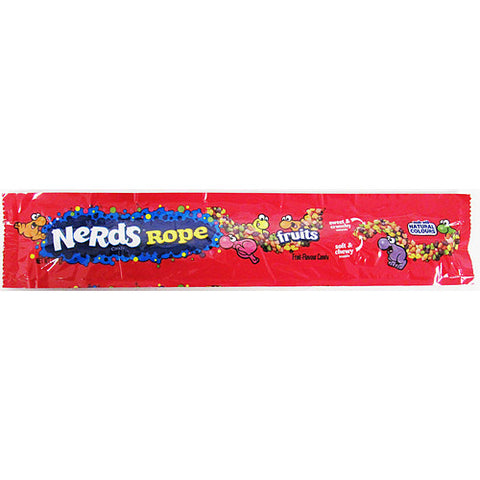 Nerds Rope Fruits Candy 2 x 26g (Pack of 24)