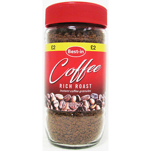 B/In Instant Coffee 100g (Pack of 6)