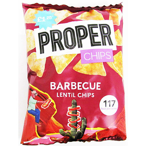 Proper Proper Chips BBQ Lentil  50g  (Pack of 15)