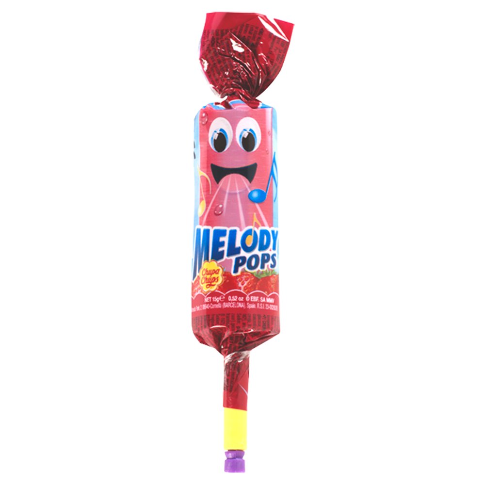 Chupa Chups Strawberry Melody Pops 15g (Pack of 288)