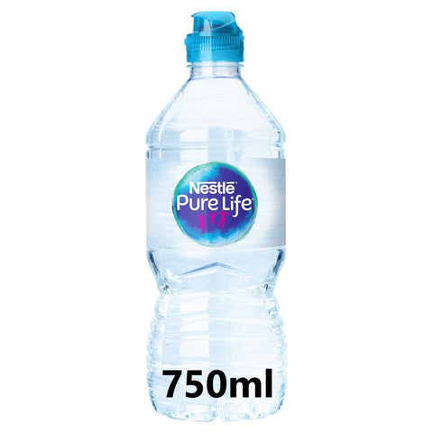 Nestle Pure Life Still Spring Water Sports Cap 750ml (Pack of 15)